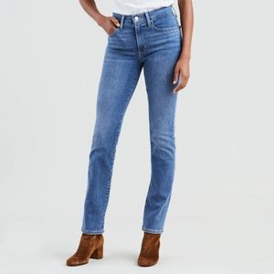 Levi's 724 High Rise Straight Jeans 30 NWT